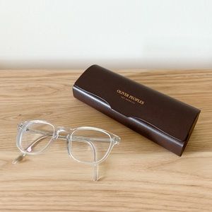 Oliver Peoples Fairmont Clear Frame Glasses